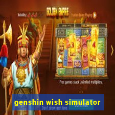 genshin wish simulator